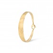 18K Yellow Gold Lunaria Collection Wide Cuff Bracelet